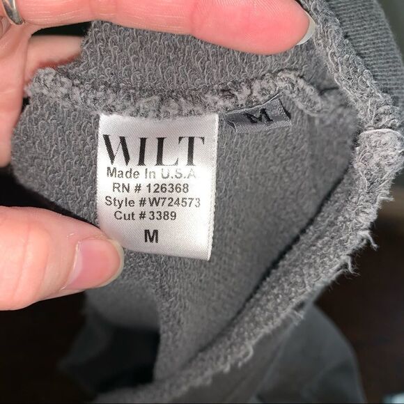 Wilt Women’s Raw Hem shifted skirt - Grey - Picture 3 of 5